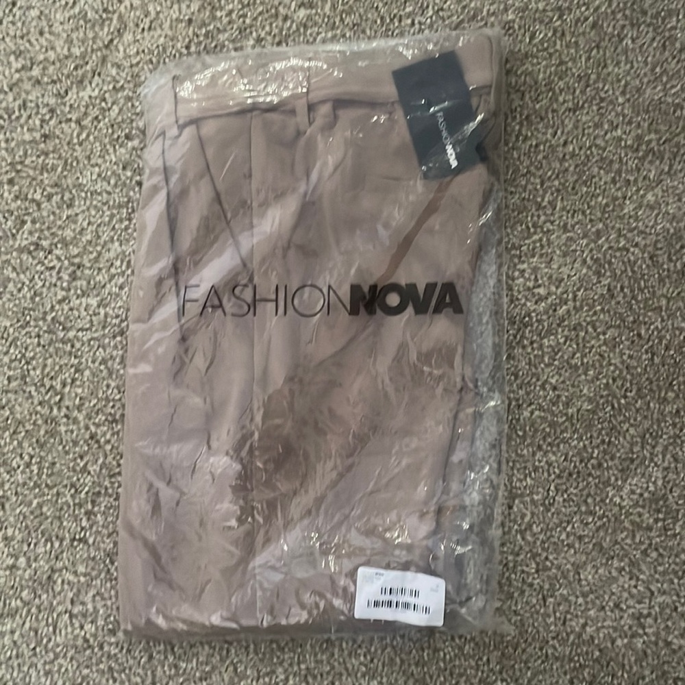 Talia belted pants from fashion nova size M